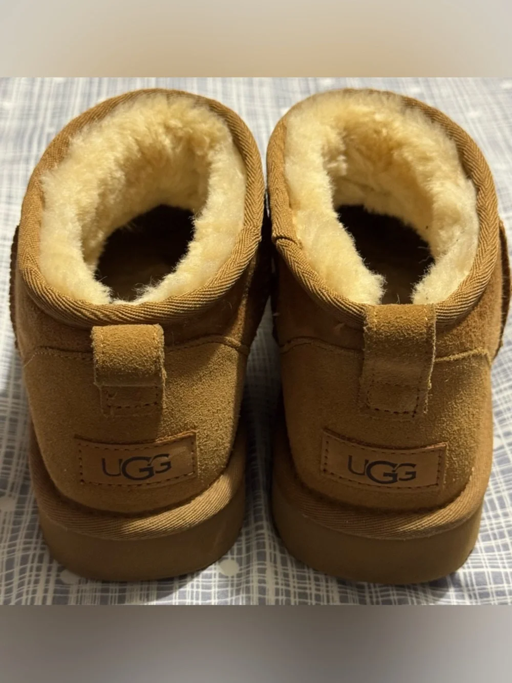 Ugg Classic Ultra Mini Boots Chestnut Size 8 GUC! - Picture 8 of 15